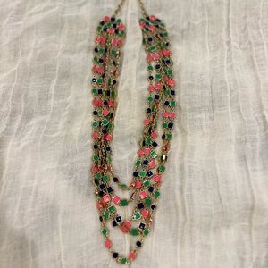 Kate Spade New York Enamel Multi Strand Necklace